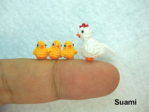 Miniature Crocheted Animals by Su Ami 16