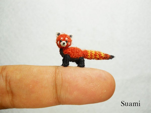 Miniature Crocheted Animals by Su Ami
