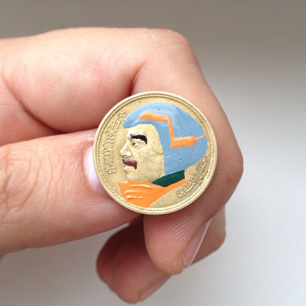 Tale you Lose pop culture characters painted on coins Andre Levy 19