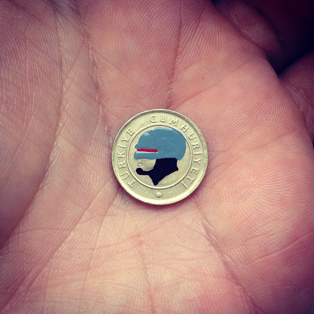 Tale you Lose pop culture characters painted on coins Andre Levy 31